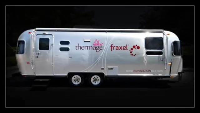 Bild: Roadshow "Airstream" liefert neueste Hauttechnologien in die Welt