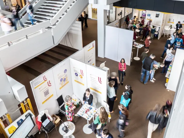 Bild: Großer Andrang beim OPEN CAMPUS