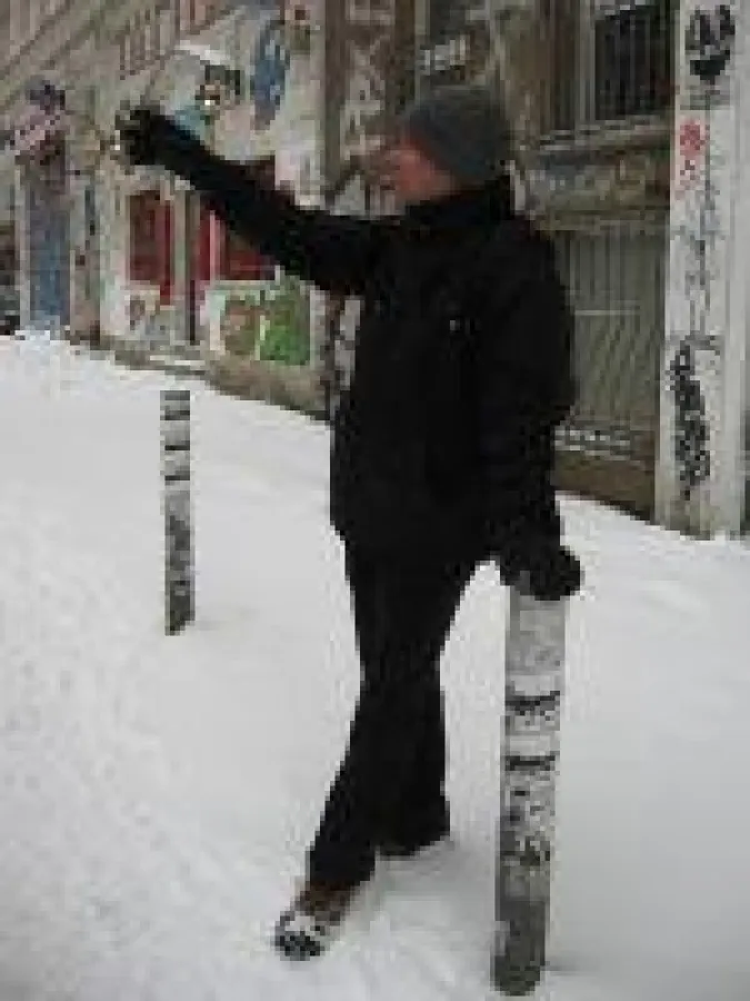 Cliewe Juritza unterwegs in Prenzlauer Berg