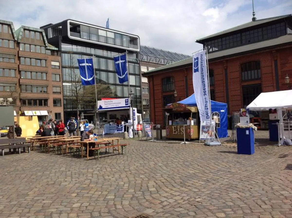 Seemannsmission beim Deutschen Evangelischen Kirchentag in Hamburg