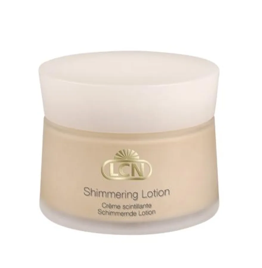 (FOTO: LCN / Wilde Cosmetics) Traumhafte Schimmereffekte mit der LCN Shimmering Lotion