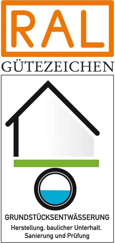RAL Gütezeichen Grundstücksentwässerung