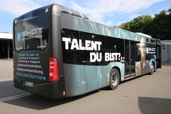 Bild: Science-Fiction gegen Fachkräftemangel: Unter dem Motto "Talent Du bist" wirbt SIHOT um Mitarbeiter