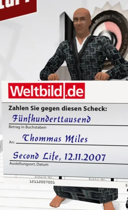 Gewinner Weltbild Second Life Drehbuchwettbewerb
