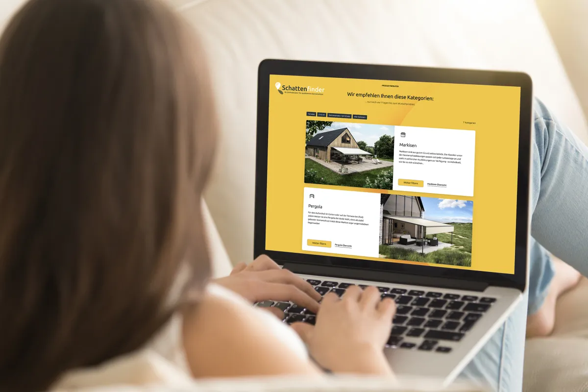 Das Onlineportal „Schattenfinder“ ist vor einem Jahr an den Start gegangen und gut besucht. (© markilux)