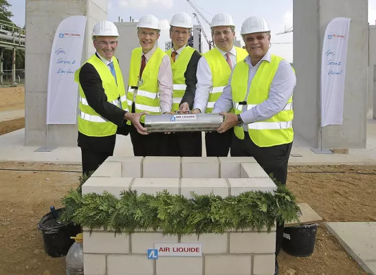 Bild: Chempark Dormagen: Grundsteinlegung für neue Produktionsanlage für Wasserstoff und Kohlenmonoxid