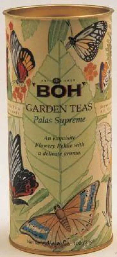 Palas Supreme Garden Tea aus dem Haus BOH, das zu den TOP 250 Marken im asiatisch-pazifischen Markt gehört.