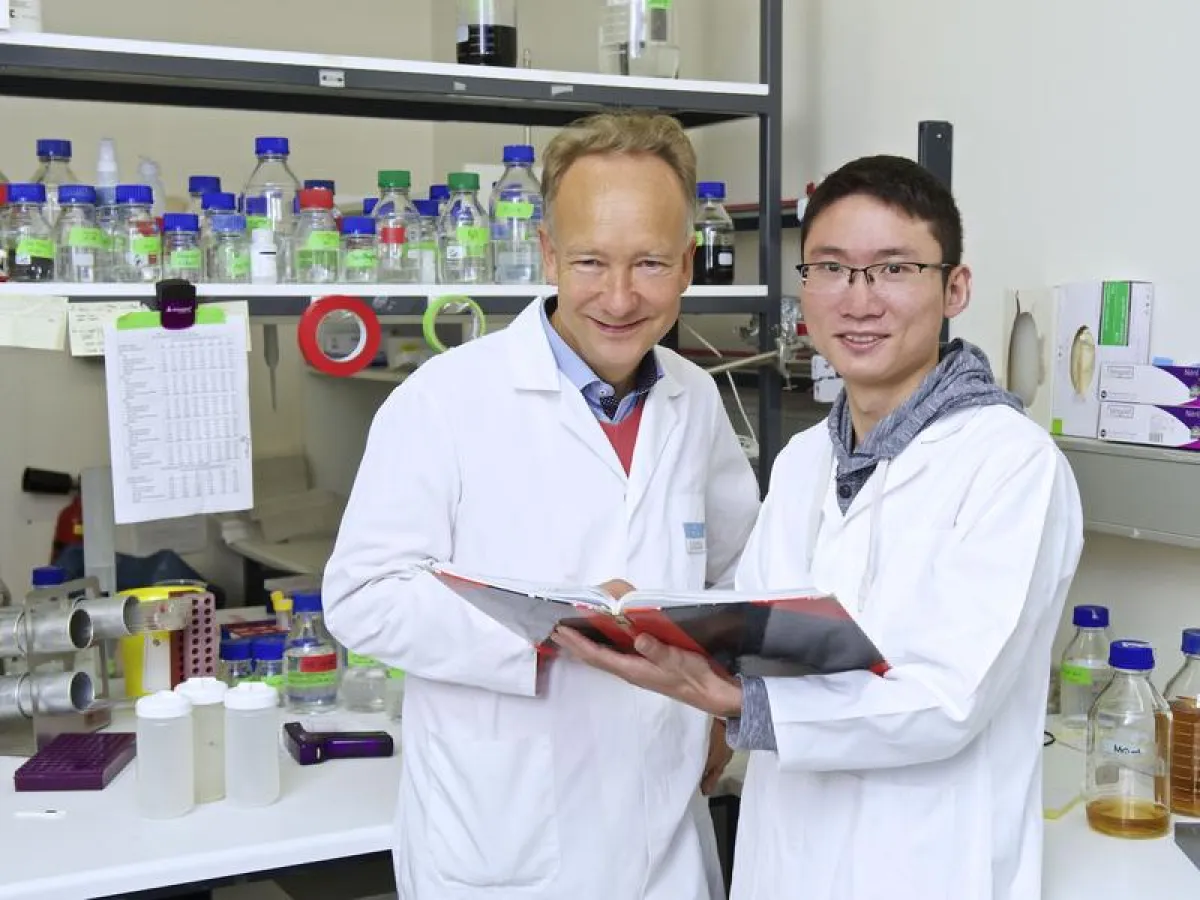 Prof. Dr. Marcus Groettrup und Dr. Jun Li ()