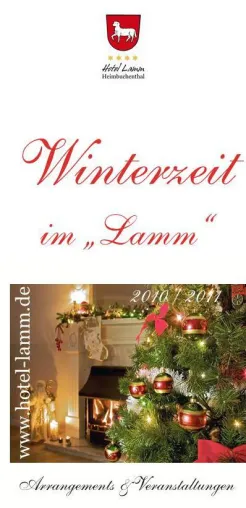 Bild: Advent - Weihnachten - Silvester im Spessart