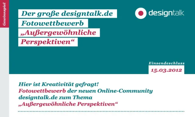 Bild: "Außergewöhliche Perspektiven" werden belohnt
