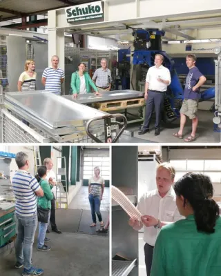 Filiz Polat MdL Bündnis 90/Die Grünen besucht SCHUKO Bild: Filiz Polat MdL Bündnis 90/Die Grünen besucht SCHUKO