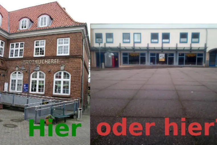 Bürgerentscheid in Kappeln über Standort der Stadtbücherei Bild: Bürgerentscheid in Kappeln über Standort der Stadtbücherei