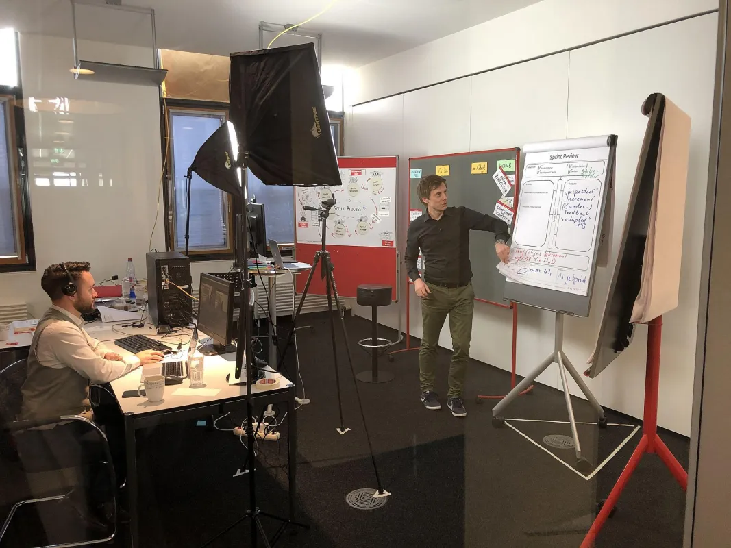 Virtueller Trainingsraum bei der Maxpert GmbH