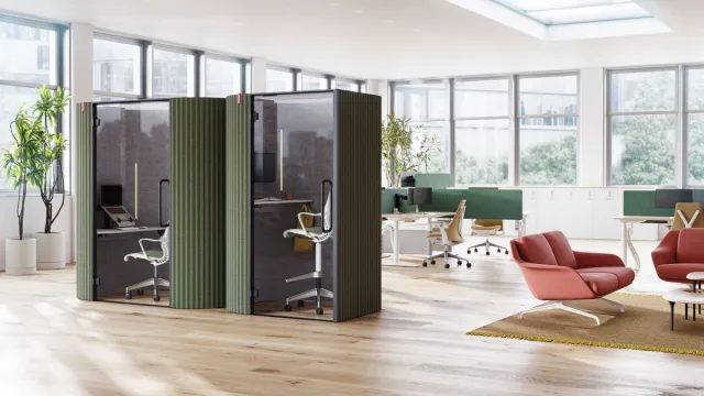 Herman Miller präsentiert den Bay Work Pod Bild: Herman Miller präsentiert den Bay Work Pod