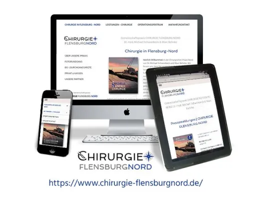 Bild: Eröffnung der Praxis CHIRURGIE FLENSBURG NORD, die Chirurgen Dr. med Schwonbeck & Marc Behnke stellen sich vor