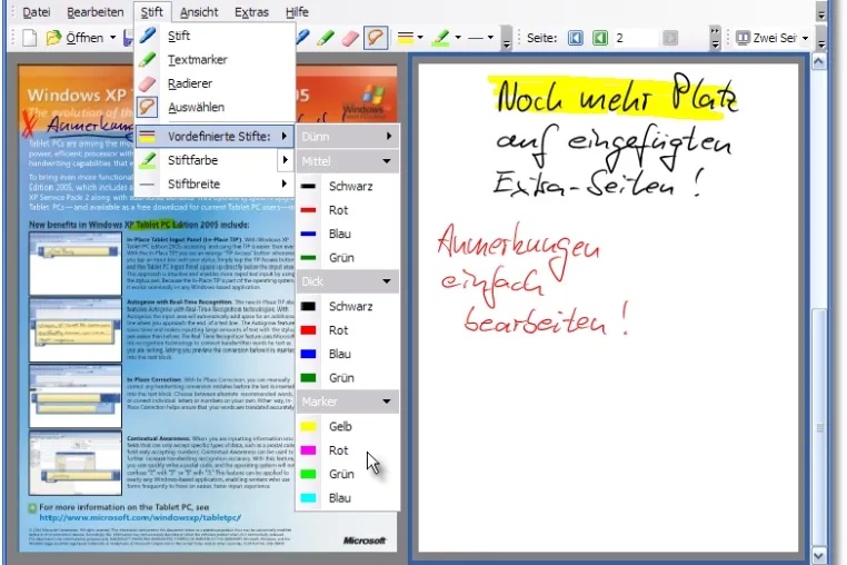 Bild: PDF Annotator: PDF-Dokumente von Hand kommentieren