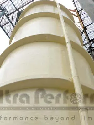 Bild: Ultra Perform: das chemikalienresistente Schutzsystem für Salzsäure-Lagertanks