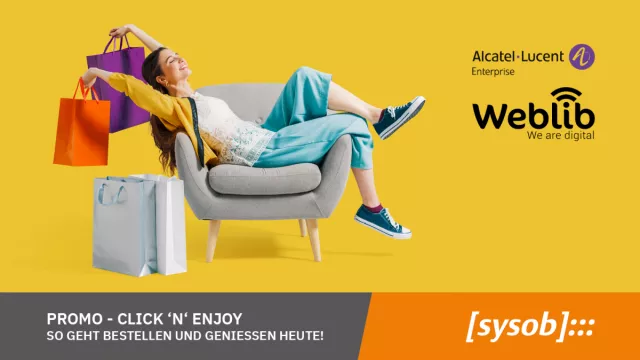 Bild: sysob: Exklusive Promo-Bundles von Alcatel-Lucent Enterprise und Weblib