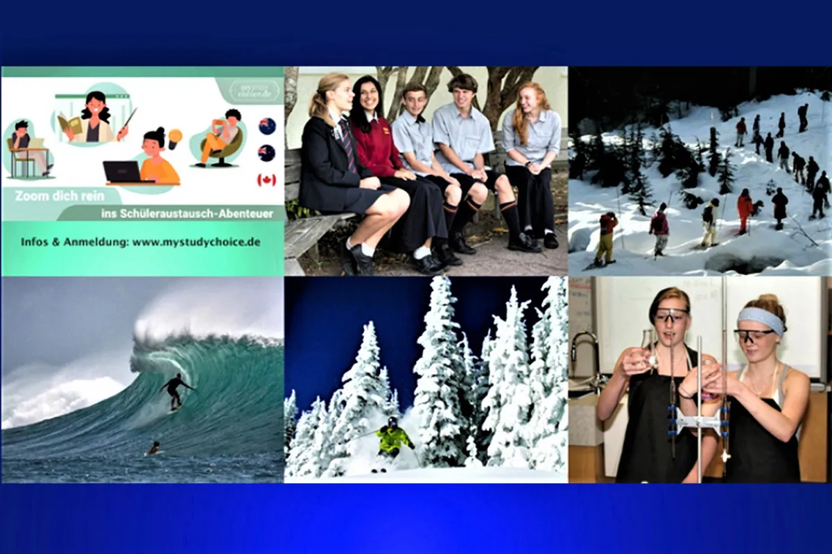Aktuelle Tipps zum Auslandsjahr 2023/24 in Zoom-Infos vom 22. bis 26. November (© MyStudyChoice)