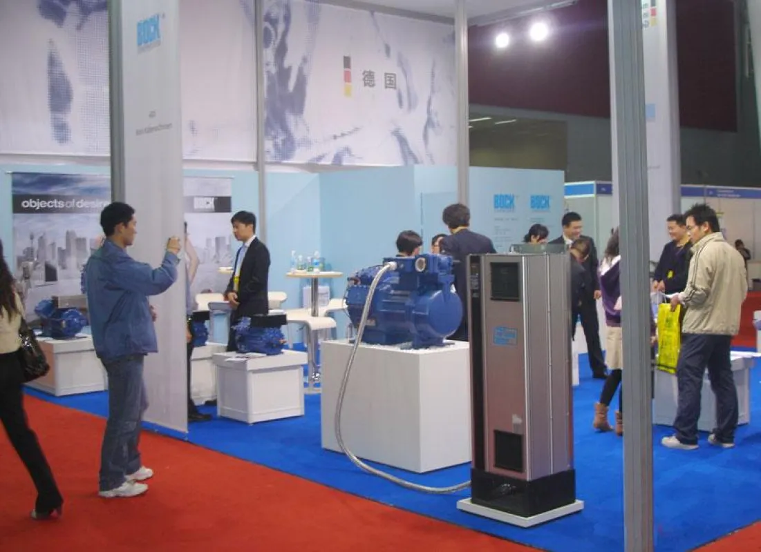 Bock Messestand auf der China Refrigeration 2009