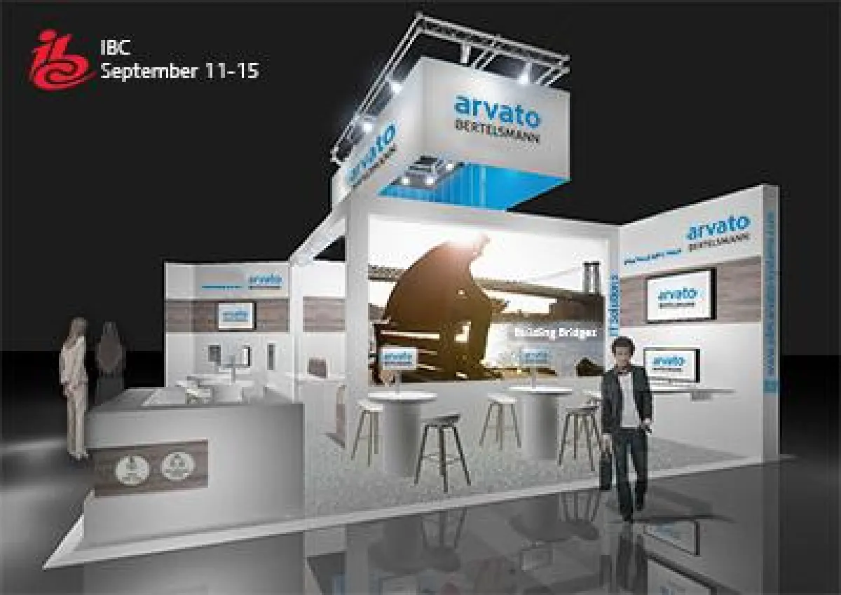 Auch zur IBC2015 präsentiert arvato Systems seine zukunftsweisende IT Lösungen für Broadcast & Media