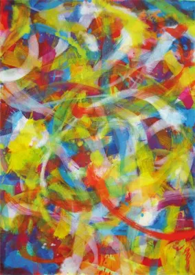 STRANGE LOOPS. Aktuelle Farb-Choreographien von Helga Mols Bild: STRANGE LOOPS. Aktuelle Farb-Choreographien von Helga Mols