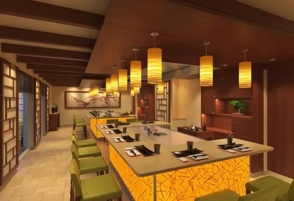 Bild: Die neue Carnival Horizon punktet mit Teppanyaki-Restaurant