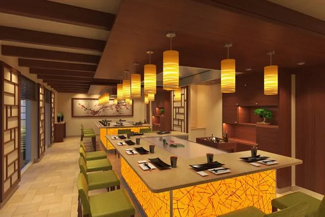 Bild: Die neue Carnival Horizon punktet mit Teppanyaki-Restaurant
