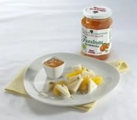 Bild: Ein ungleiches Traumpaar: Süßes und Käse - FiordiFrutta und Honig ergänzen viele Käsesorten