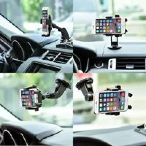 Bild: Turata 2 in 1 KFZ-Halterung für Smartphones wie iphone, samung, Sony, huawei u.s.w.