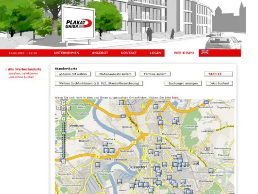 dpi one integriert Web-Dispo-Tool bei der Plakat Union Bild: dpi one integriert Web-Dispo-Tool bei der Plakat Union