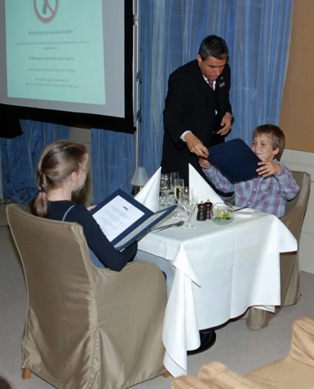Gutes Benehmen mit Pablo Luis Steiner, Restaurant-Chef im Pullman Aachen Quellenhof