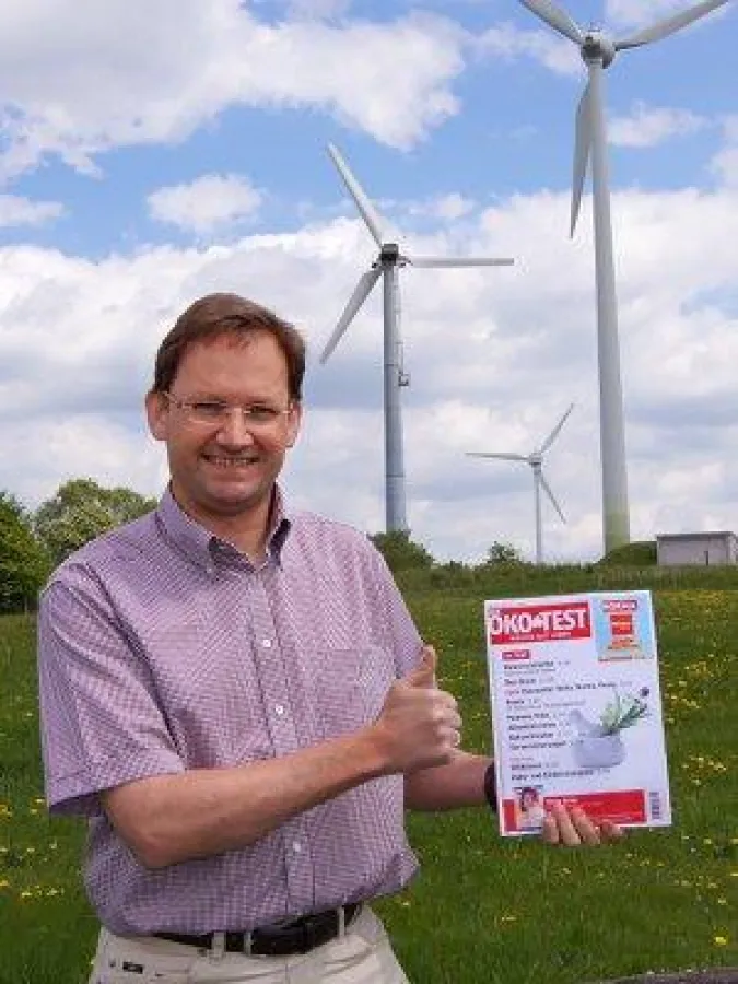 Sieger bei Ökotest im Mai 2011: Ökostrom von MANN Strom