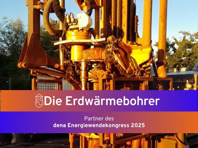 Bild: Die Erdwärmebohrer sind Partner beim dena Energiewendekongress 2025