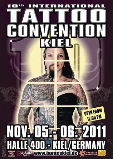 10. internationale Tattoo Convention Kiel - 10 Jahre „buntes Kiel“ Bild: 10. internationale Tattoo Convention Kiel - 10 Jahre „buntes Kiel“