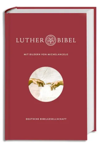 Bild: Lutherbibel mit Bildern von Michelangelo