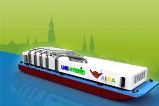 Bild: AIDA Cruises: Umweltfreundliche Stromversorgung im Hamburger Hafen