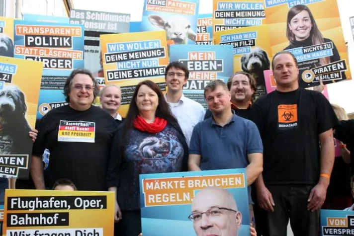 Bild: PIRATEN-Stammtisch blickt auf Landesparteitag zurück