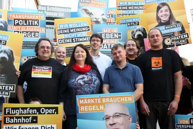 PIRATEN-Stammtisch blickt auf Landesparteitag zurück Bild: PIRATEN-Stammtisch blickt auf Landesparteitag zurück