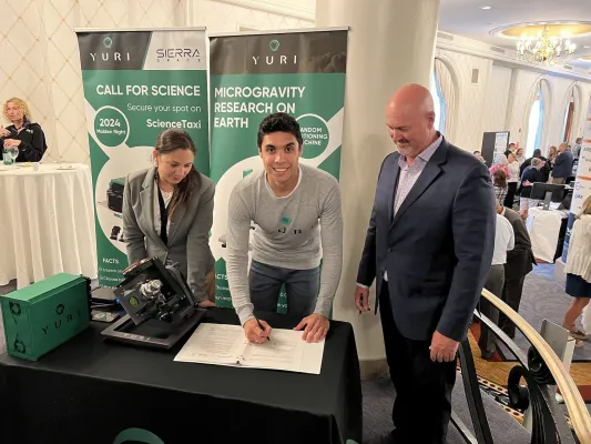 Bild: Deutsches Start-up yuri unterzeichnet Vertrag mit Sierra Space, um ScienceTaxi ins All zu bringen
