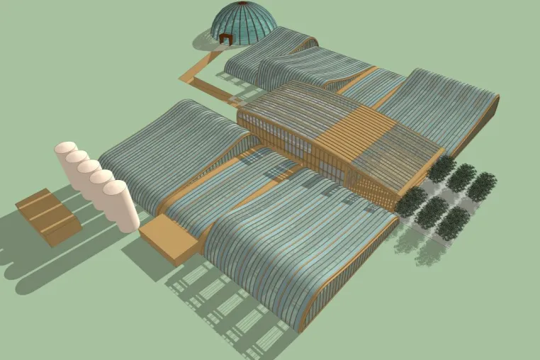 Bild: agriversa.org - Die technisch innovative Lösung des "ZukunftsStall ANMS 4.0"
