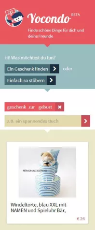Bild: Shopping Assistent Yocondo startet in Beta Phase