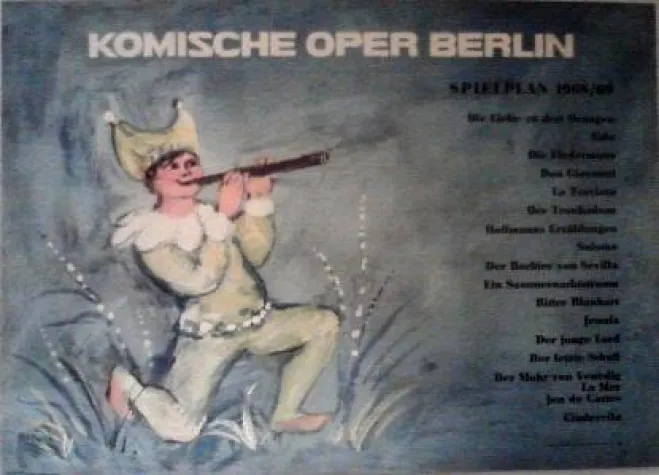 Bild: Ausstellung: Die Werkstätten- Eine Erinnerung- mit Zeitdokumenten zur Geschichte der Komischen Oper Berlin