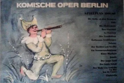 Bild: Ausstellung: Die Werkstätten- Eine Erinnerung- mit Zeitdokumenten zur Geschichte der Komischen Oper Berlin