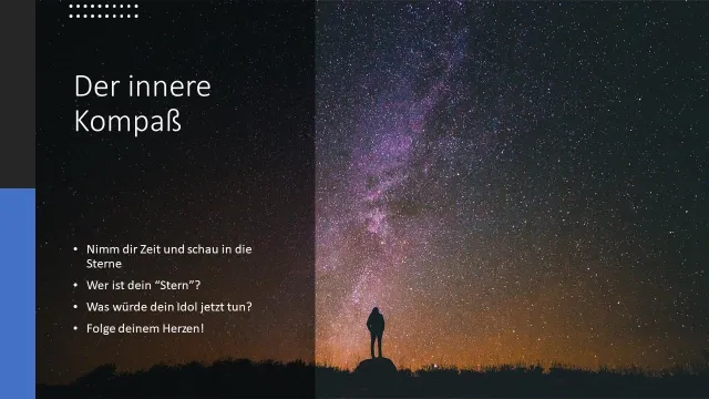 Bild: Der innere Kompaß in der Krise