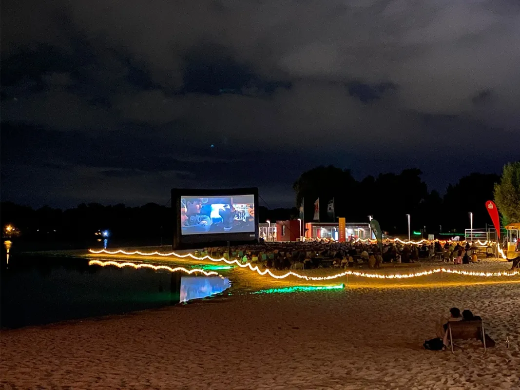 Open-Air-Kino am Allersee 2025 (© WMG Wolfsburg)