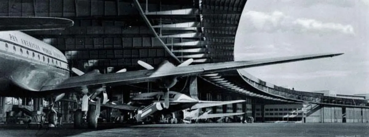 Berlin Flughafen Tempelhof.
