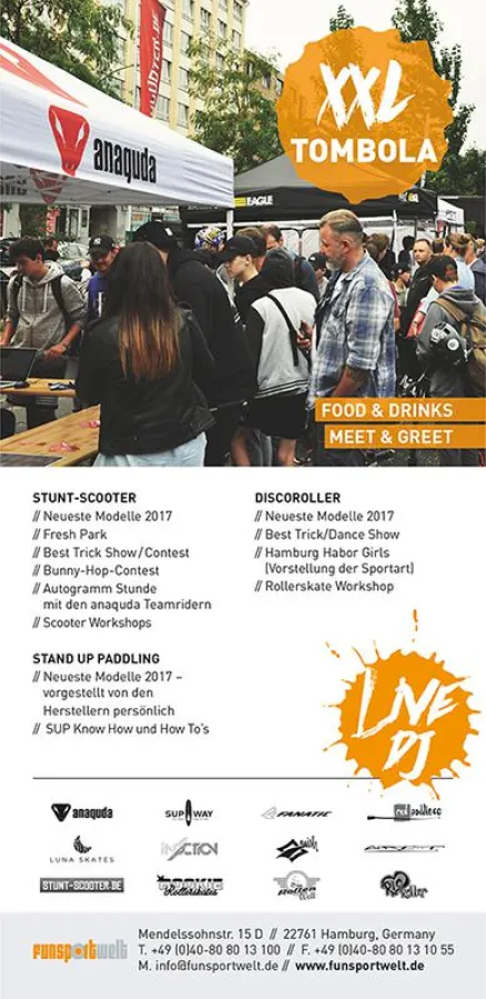 Offizieller Flyer zum FUNDAY 2017