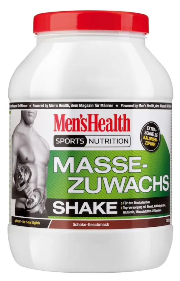 Der Massezuwachs Shake von Men´s Health Sports Nutrition