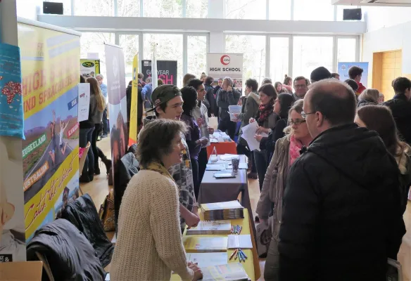 Bild: Messe zu Auslandsaufenthalten im März in Salzburg zu Gast